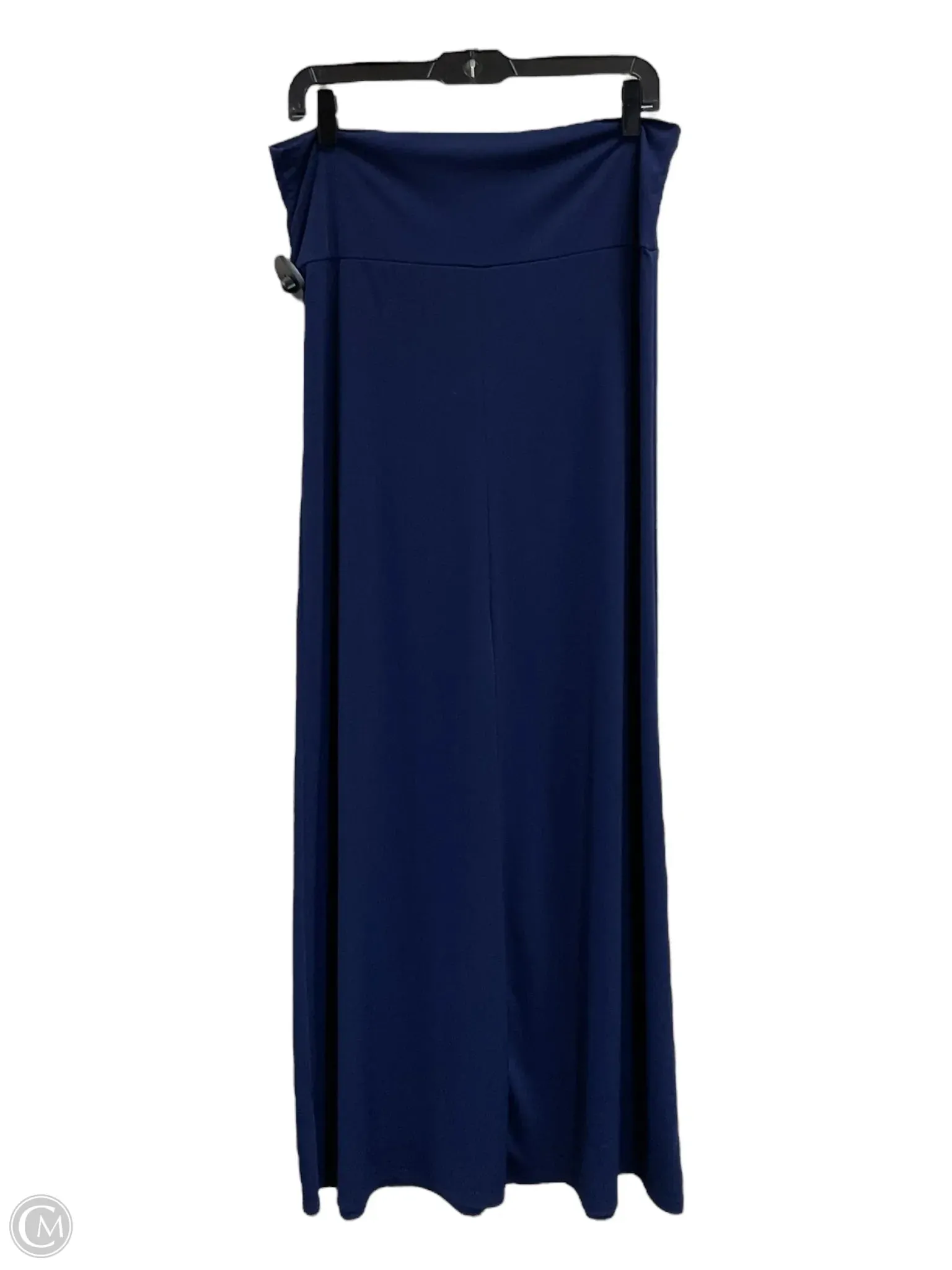 Skirt Maxi By Clothes Mentor In Navy, Size: M