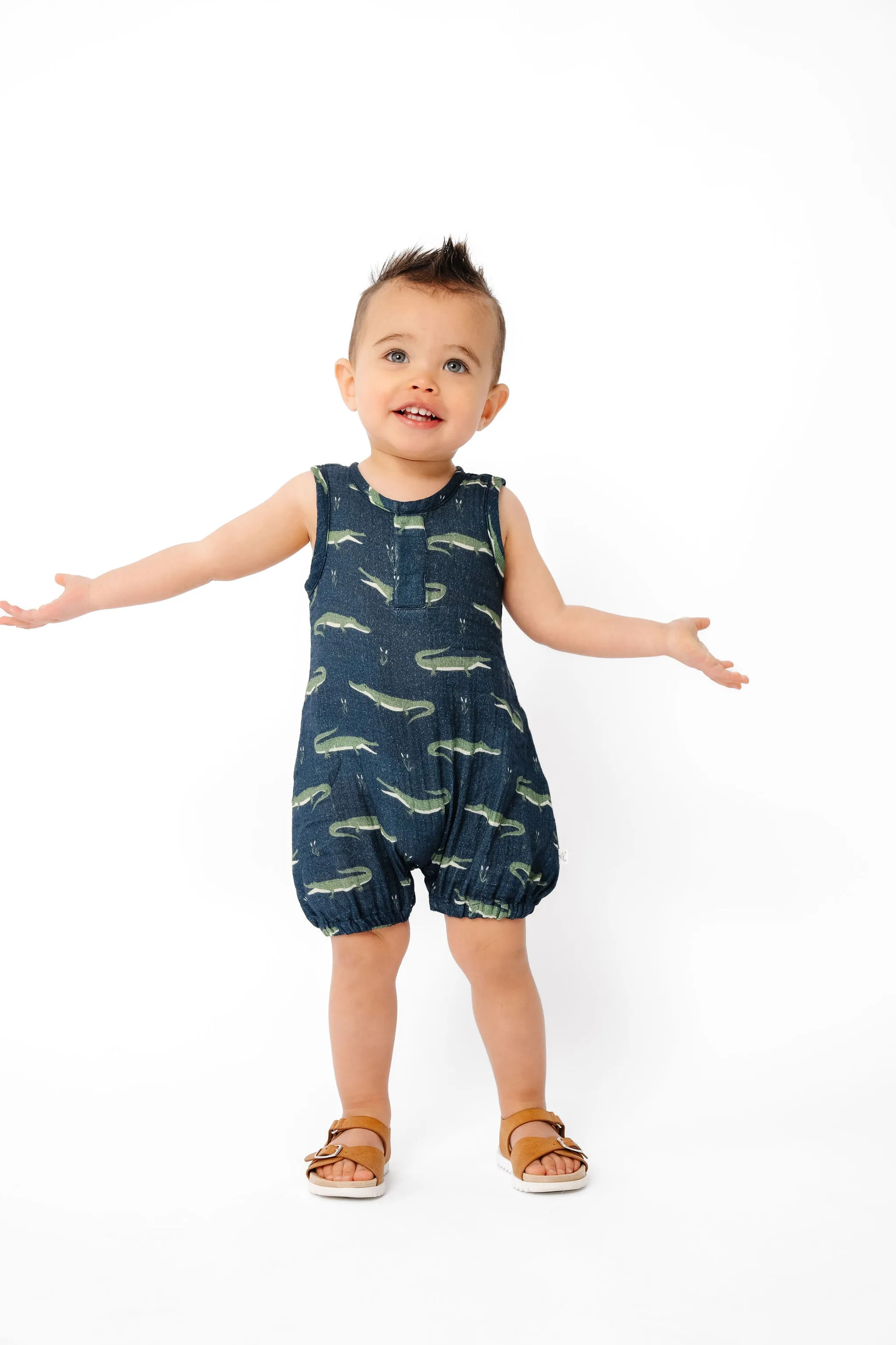 Snap Romper - Lyle