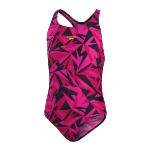 Speedo Girl's Hyperboom Allover Medalist Swimsuit