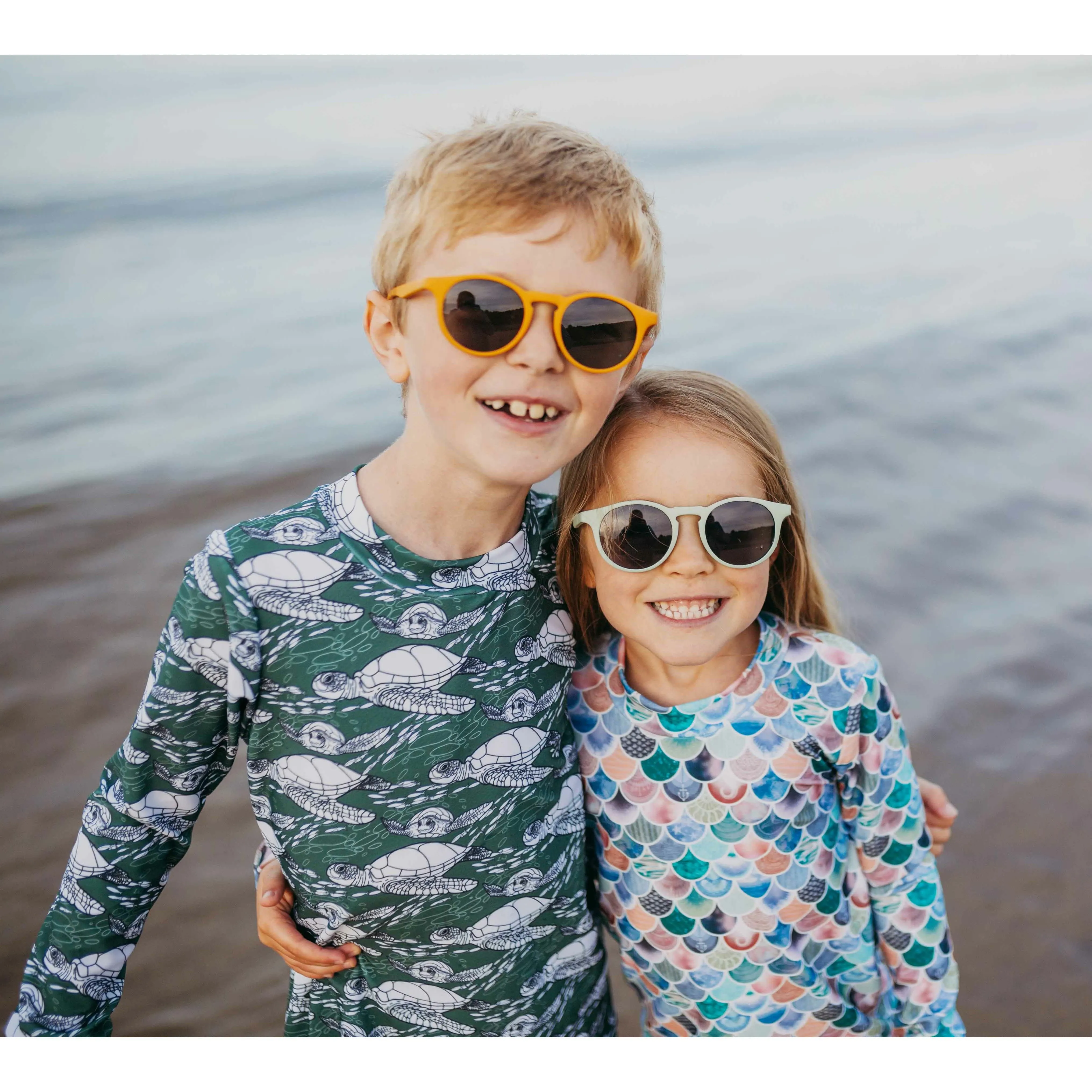 SPF50 Swimwear Marine Scales