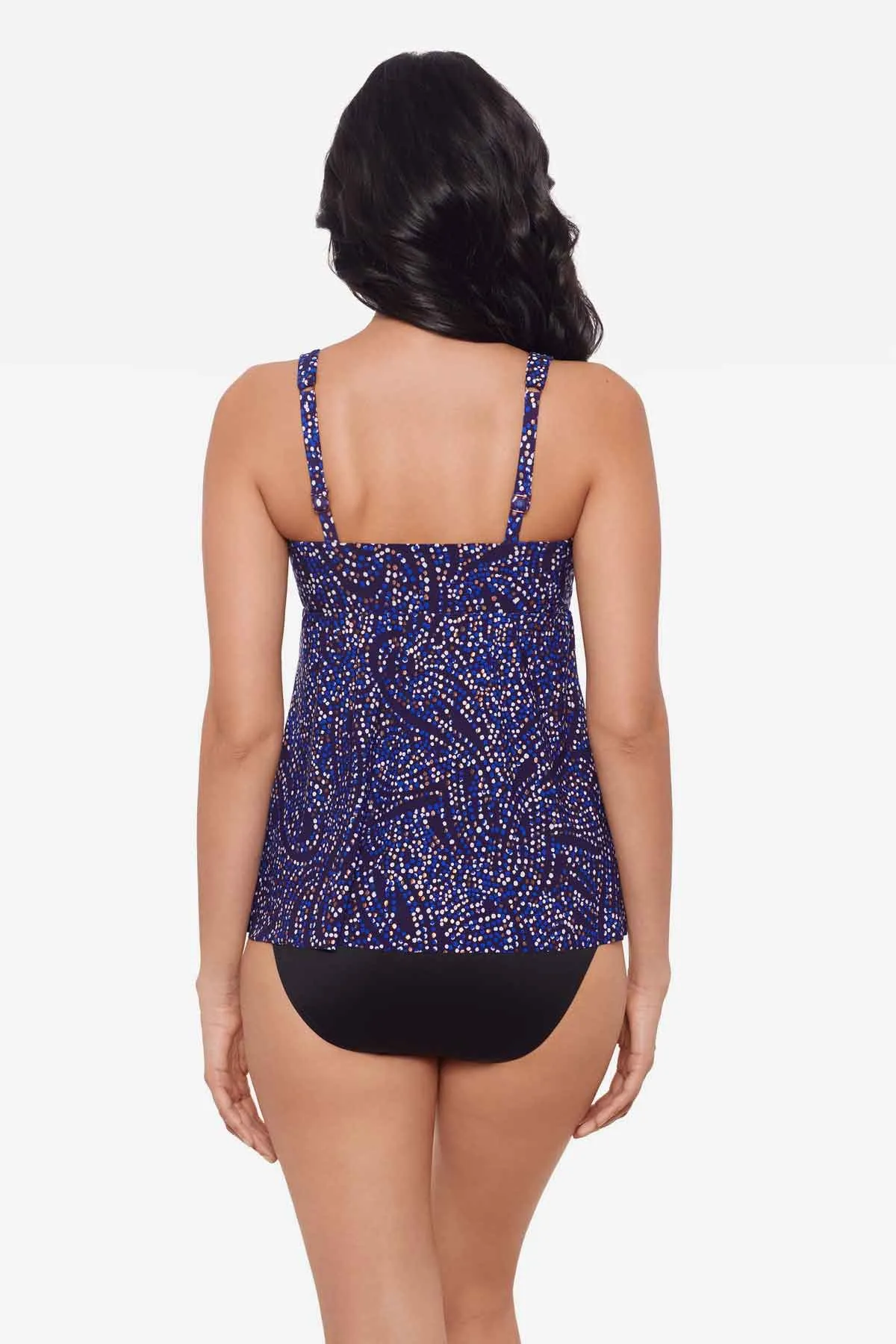 Sportlight Ayla In Plum Multi - Miracle Suit
