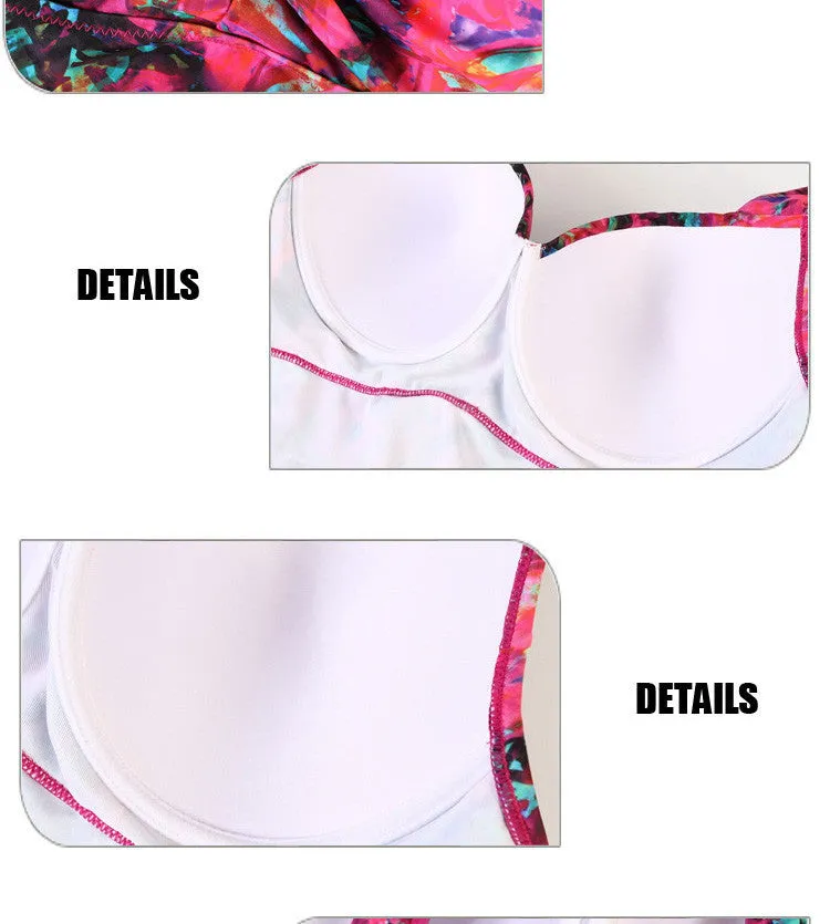 Stella Vintage Plus Size High Waist Tankini