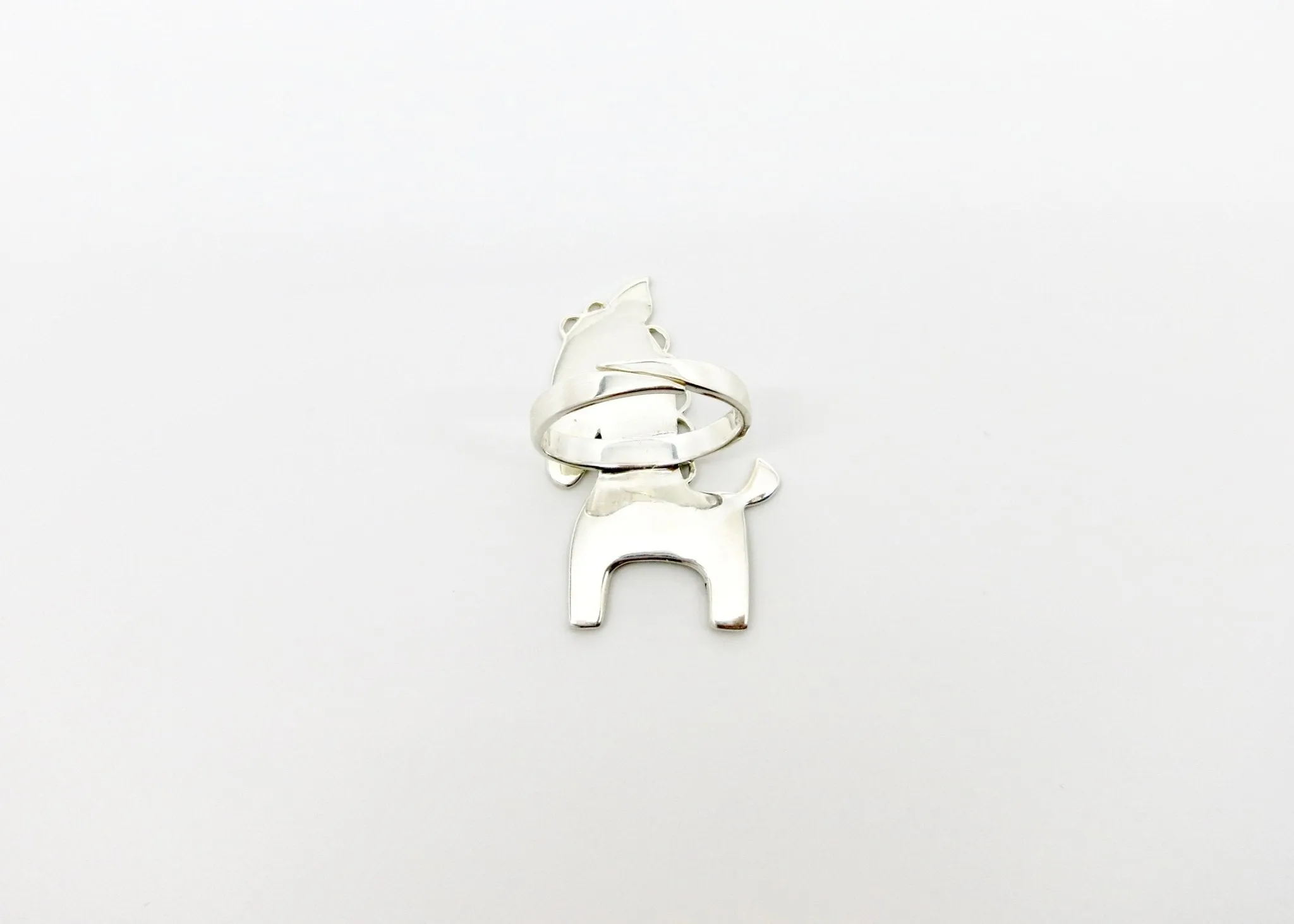 Stunning 'bankura' (horse) statement ring