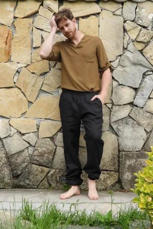 SUN Linen Jogger Pants