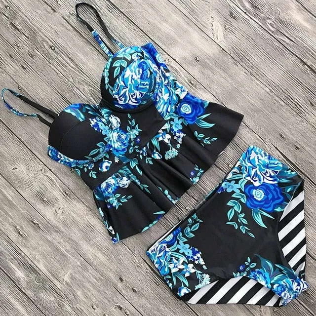 Super Cute Fruit Two Piece Tankini