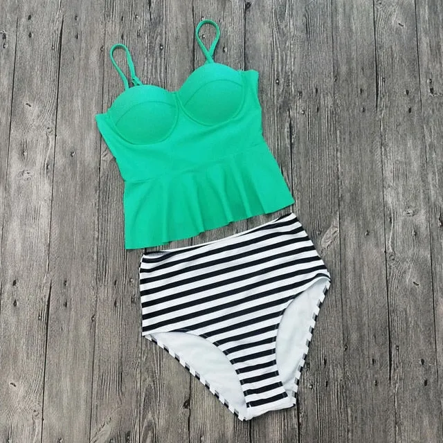 Super Cute Fruit Two Piece Tankini