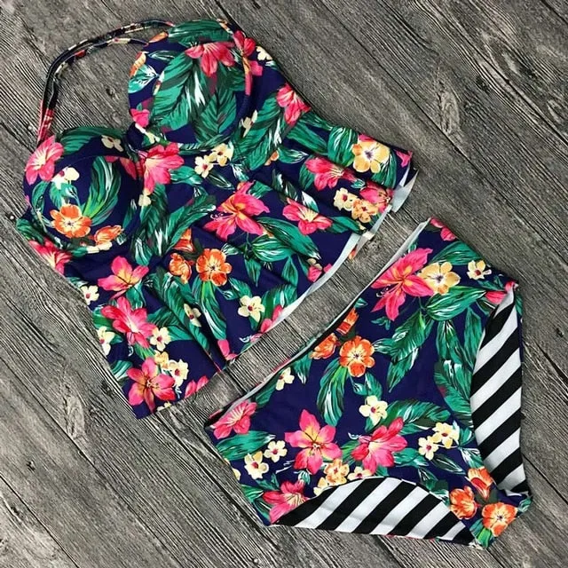 Super Cute Fruit Two Piece Tankini