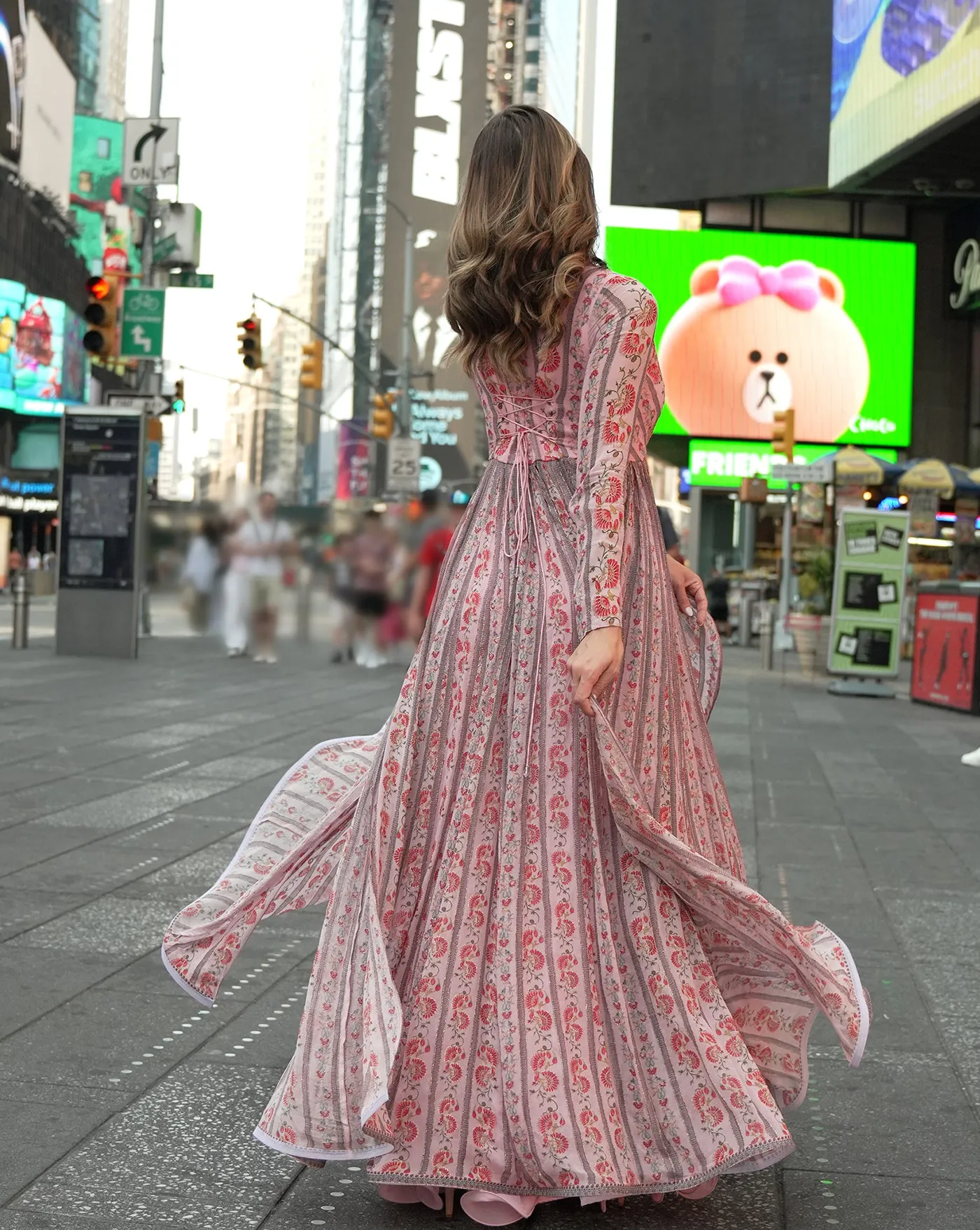 The Floral Anarkali