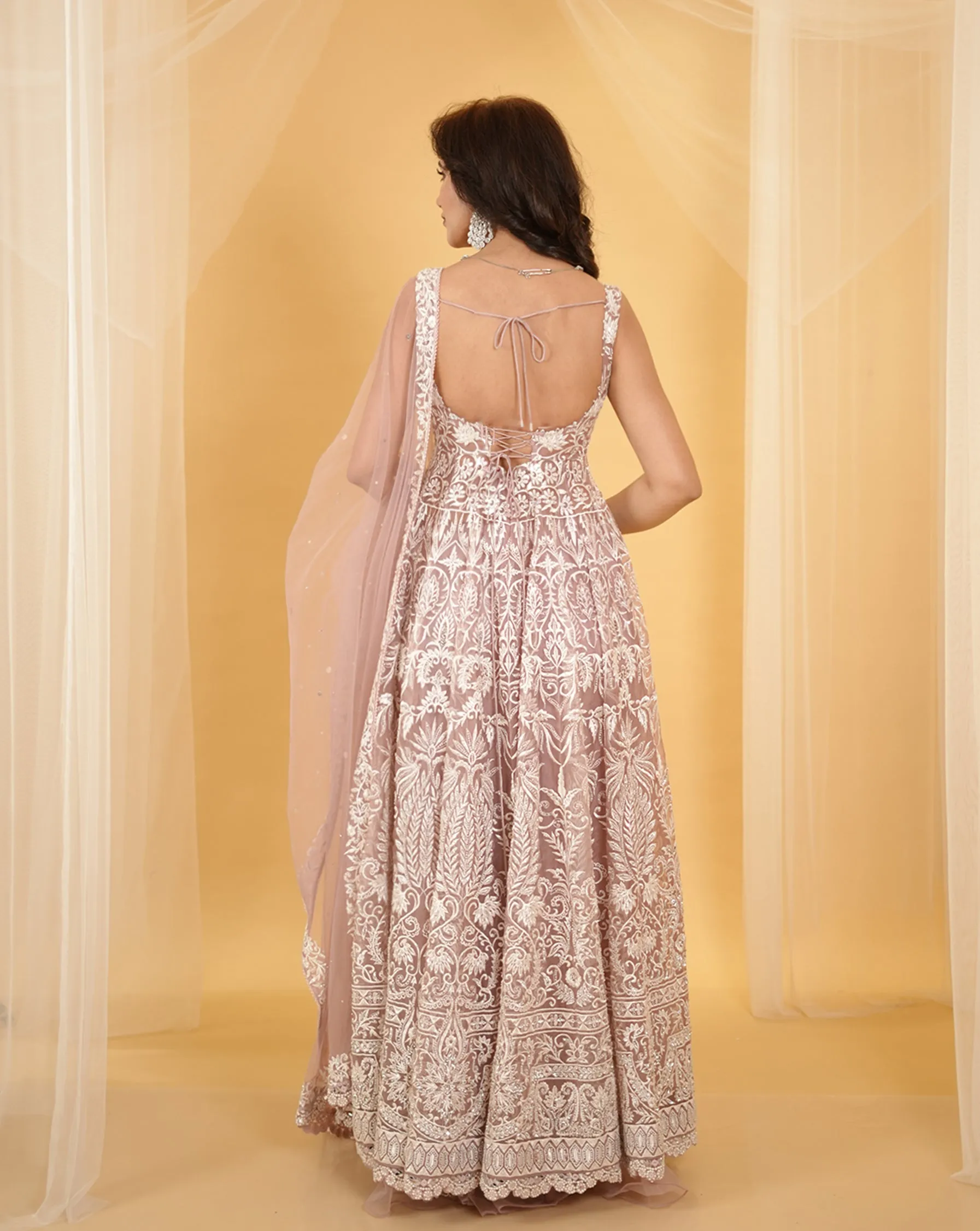 The Pink Mughal Anarkali