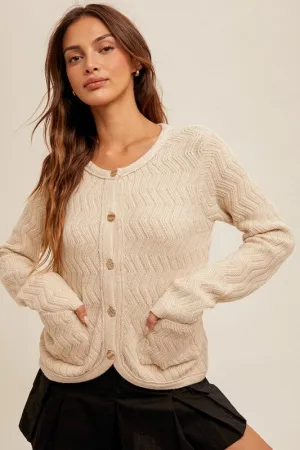 Tiffany Button Down Cardigan