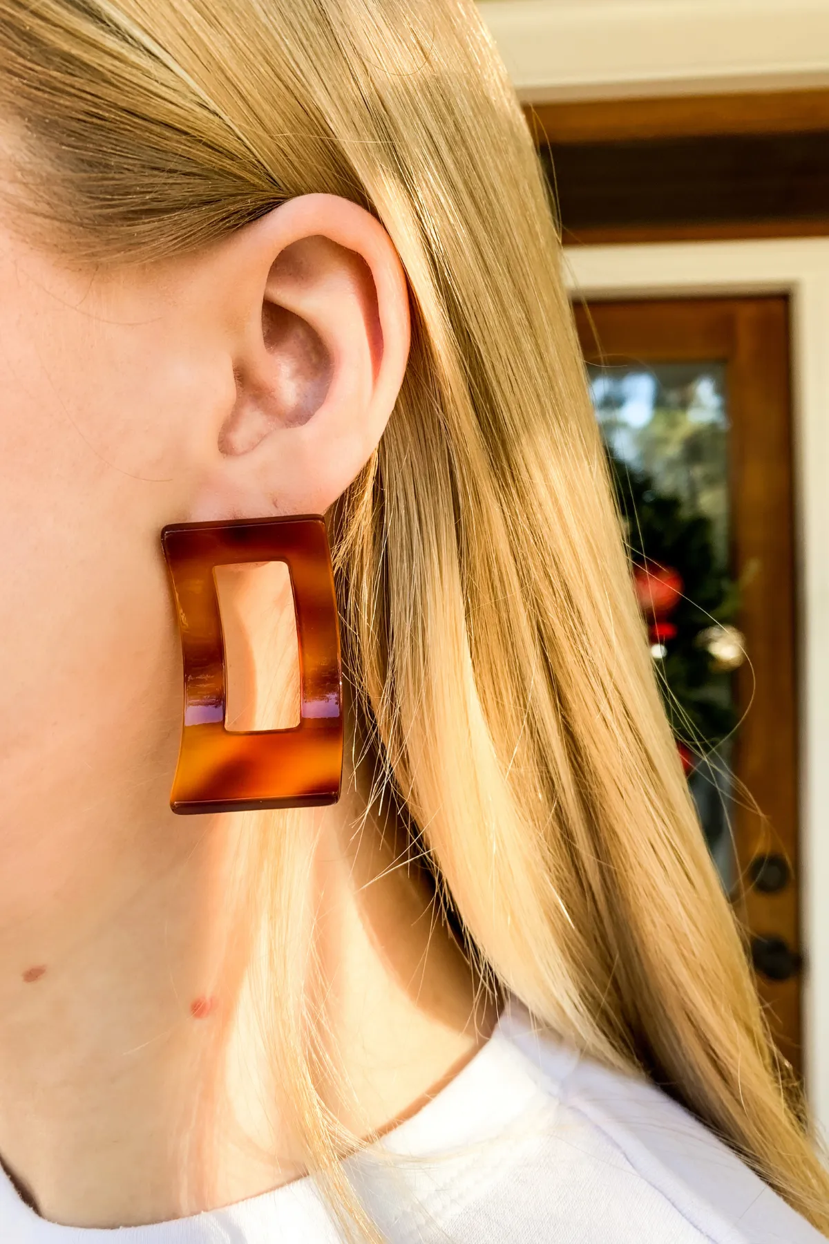 Tortoise Shell Earrings