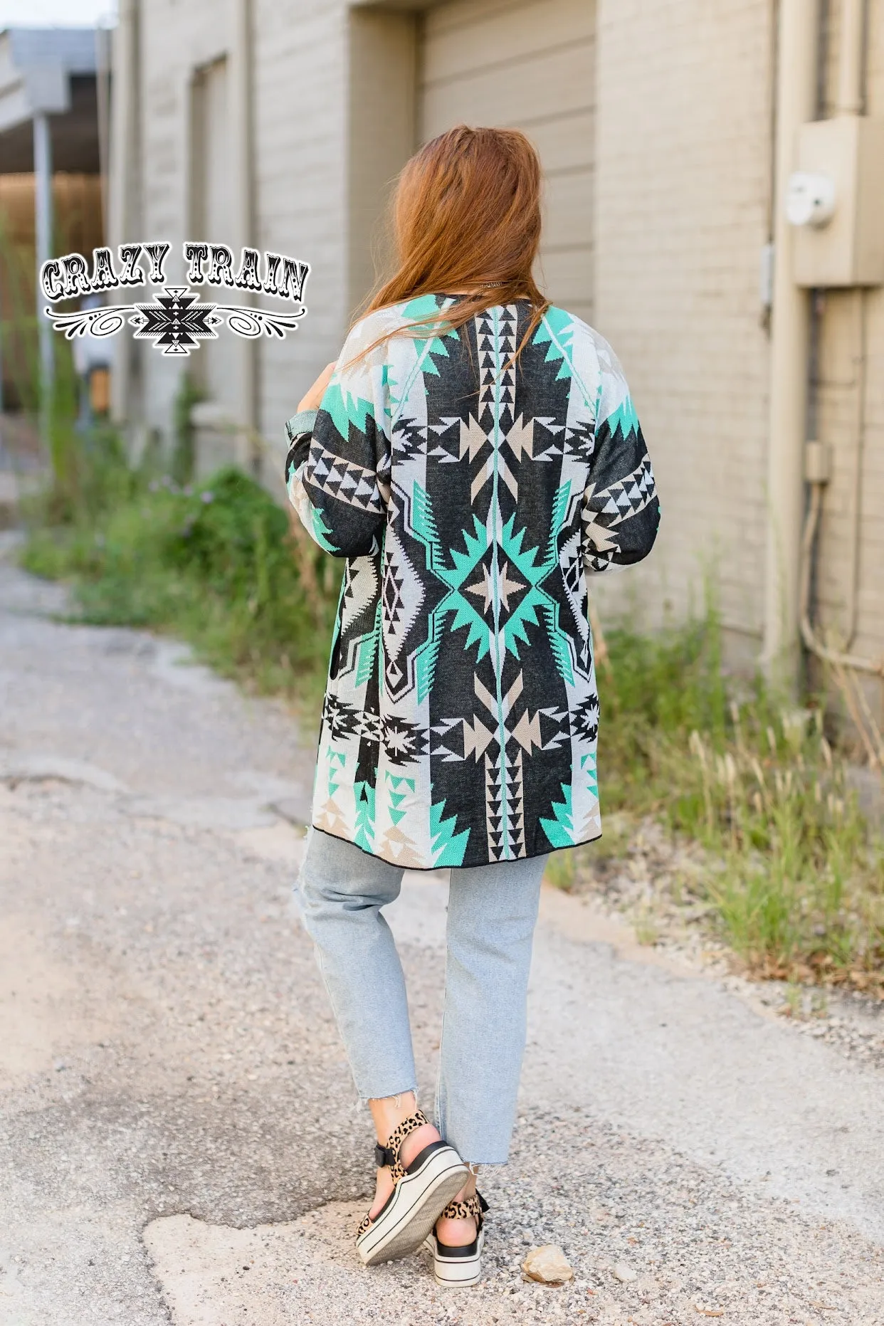 TRAIN STATION CARDIGAN