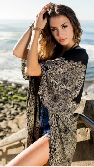 Tribal Mandala Kimono