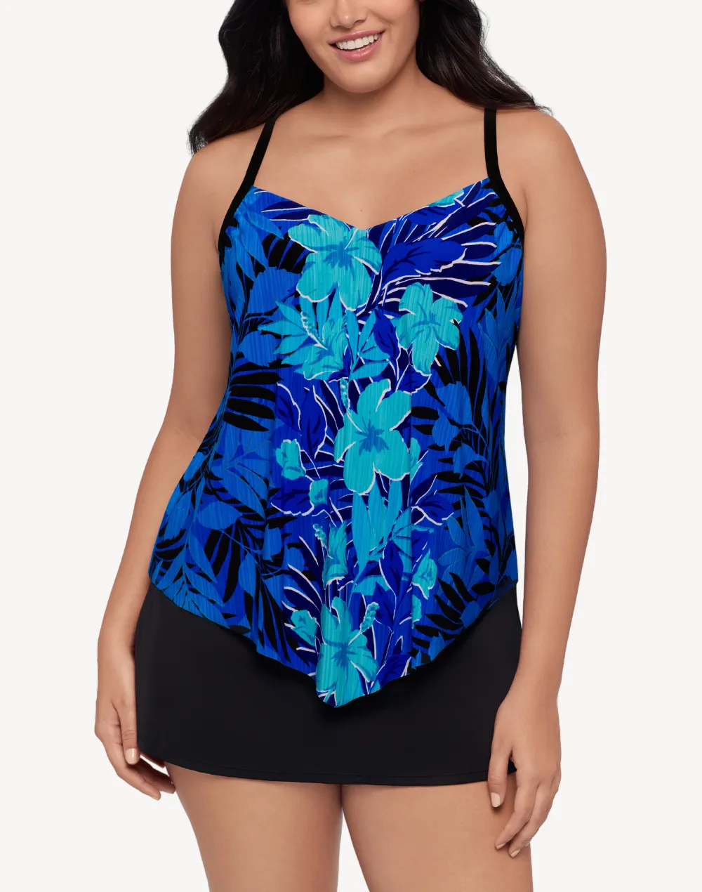 Tropic Zone Hank Tankini Top