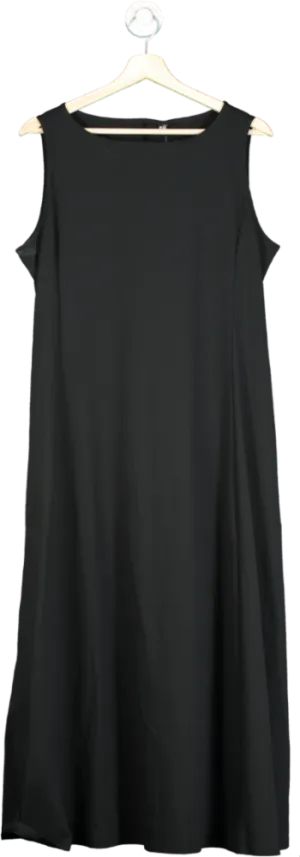 UNIQLO Black Sleeveless Maxi Dress XL