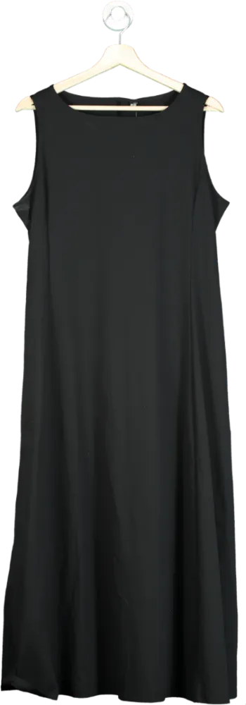 UNIQLO Black Sleeveless Maxi Dress XL