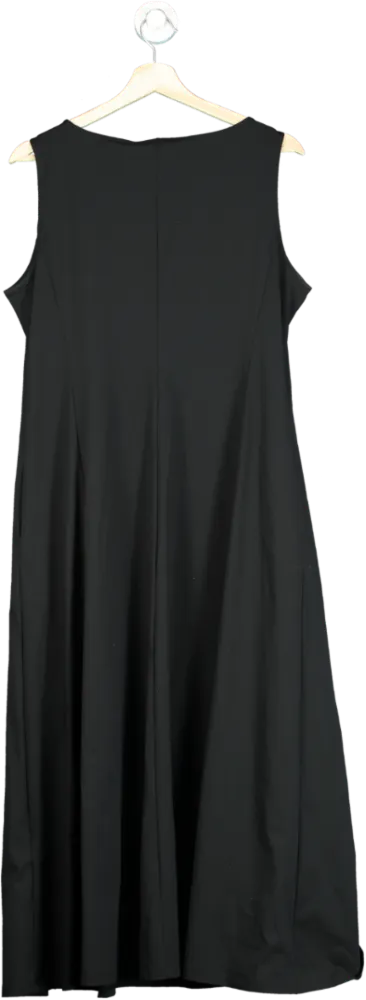 UNIQLO Black Sleeveless Maxi Dress XL