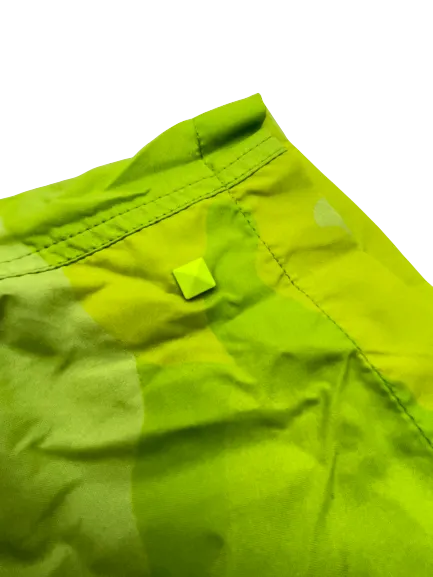 Valentino Neon Green Camo Swim Shorts UK S/M