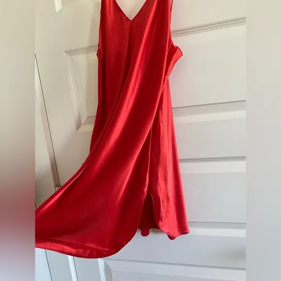 Vintage Red slip dress