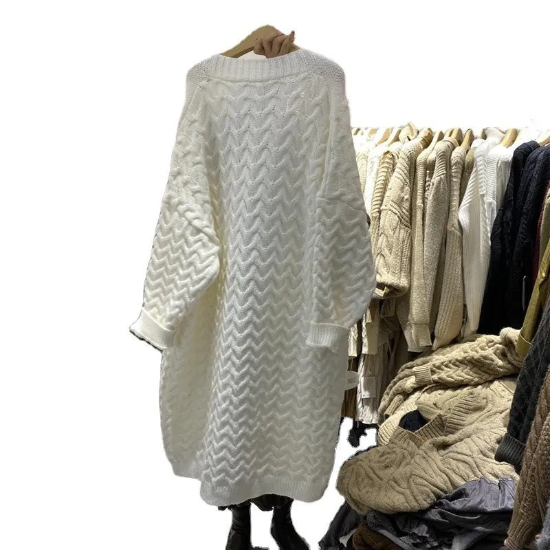 Vintage Women Knitting Plus Sizes Cardigan Sweaters