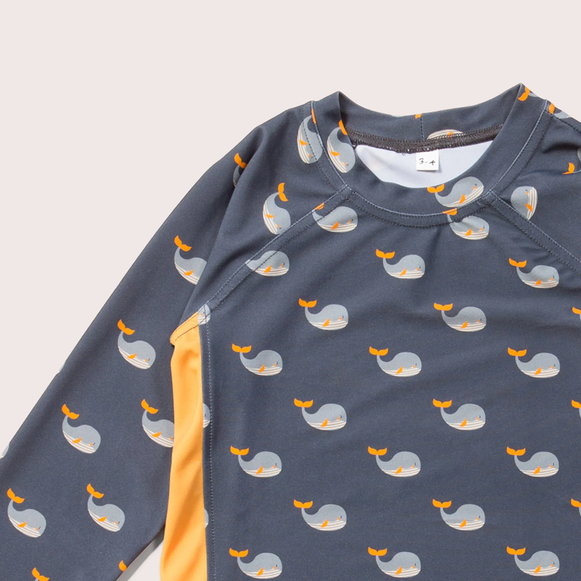 Whale Song UPF 50  Sunsafe Long Sleeve Rash Vest