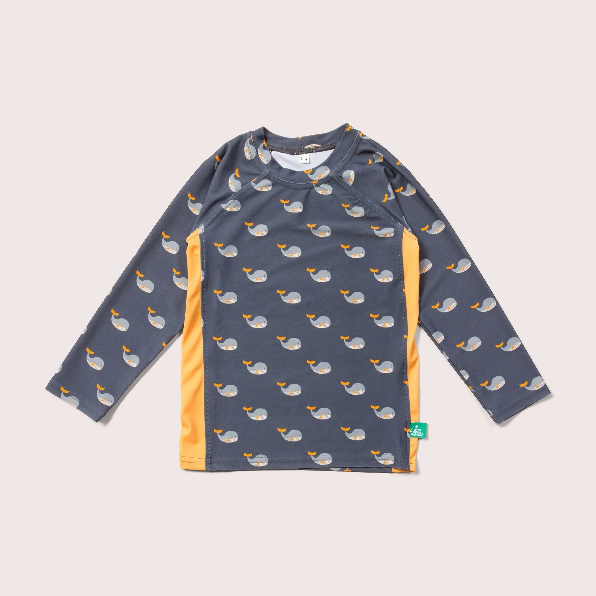 Whale Song UPF 50  Sunsafe Long Sleeve Rash Vest