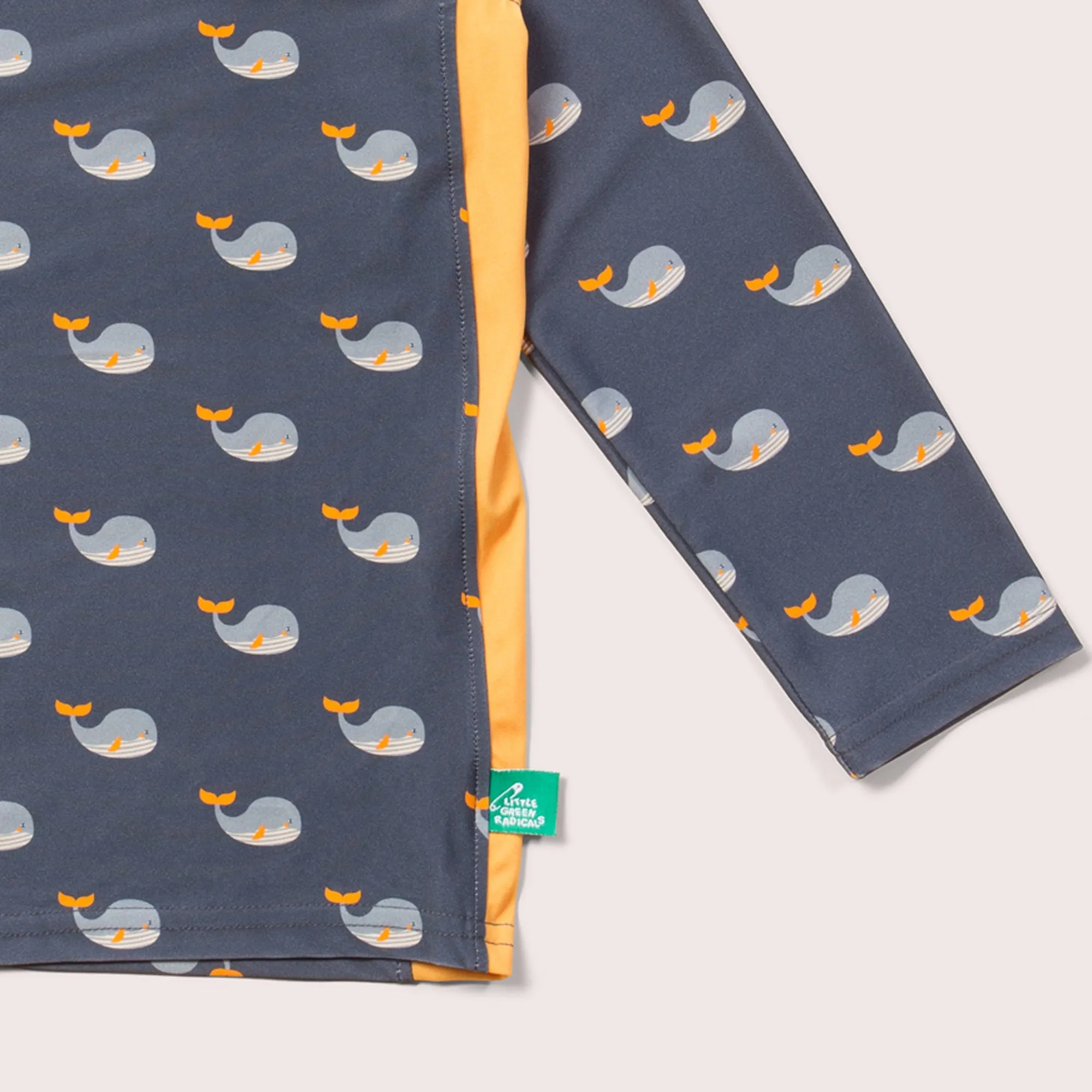 Whale Song UPF 50  Sunsafe Long Sleeve Rash Vest