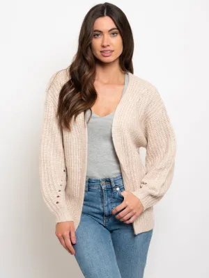 WOMEN'S OPEN CARDIGAN