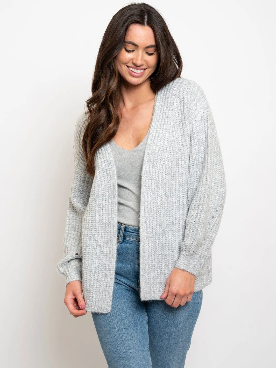 WOMEN'S OPEN CARDIGAN