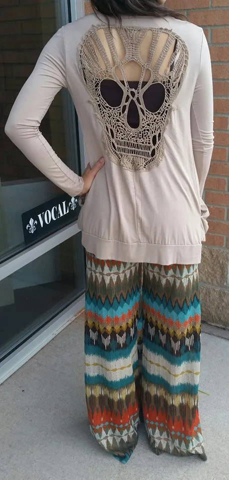 Yahada | Chevron Palazzo Pant