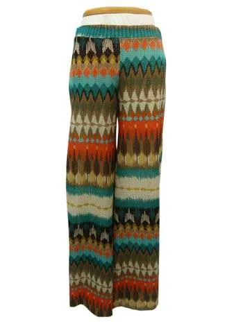 Yahada | Chevron Palazzo Pant