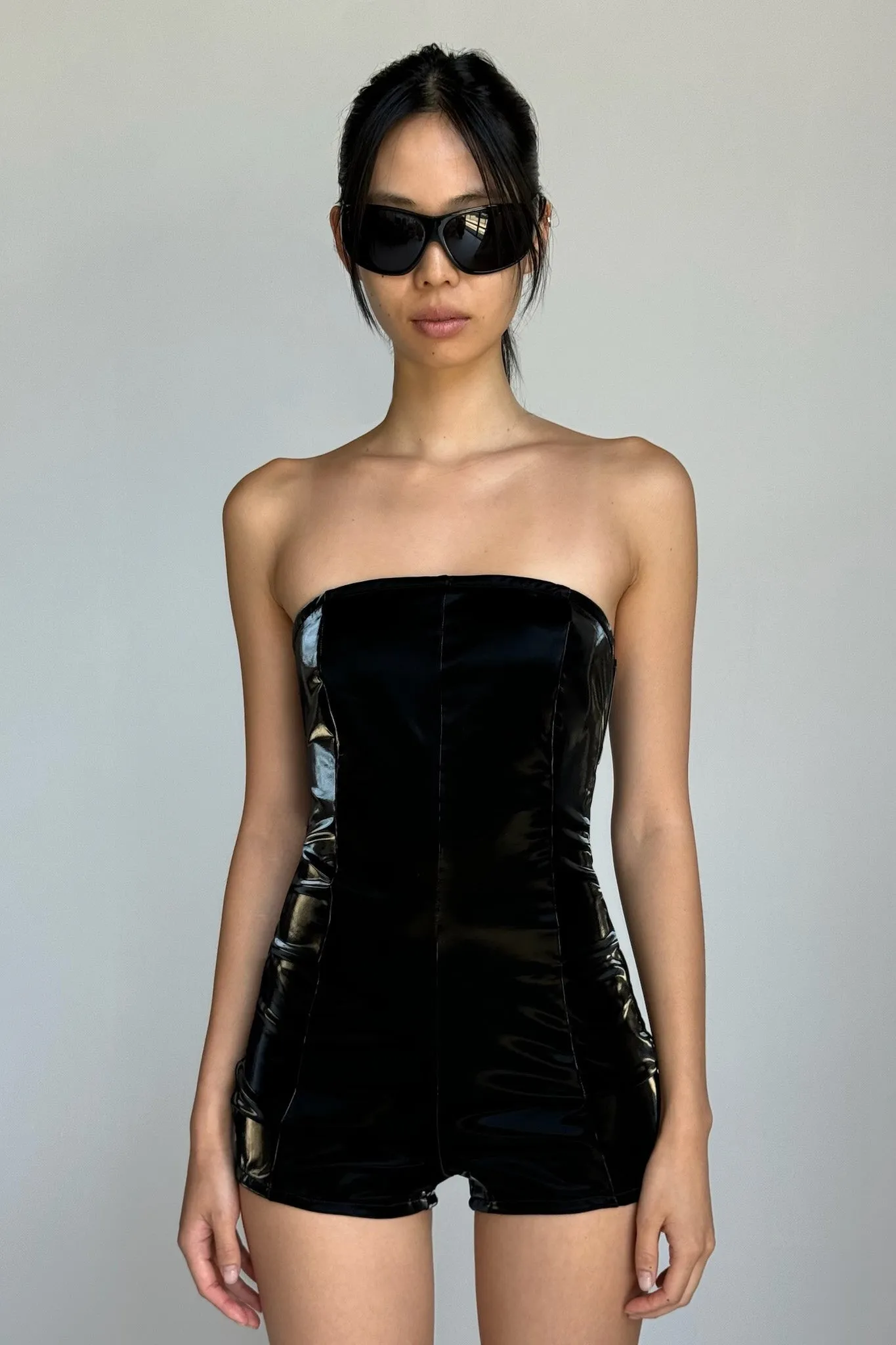 YASMIN ROMPER - BLACK