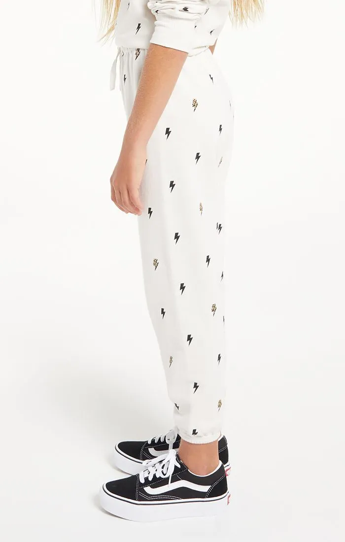 Z Supply Girls Spencer Bolt Jogger - Sandstone