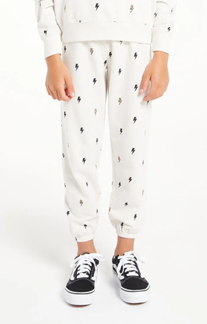 Z Supply Girls Spencer Bolt Jogger - Sandstone