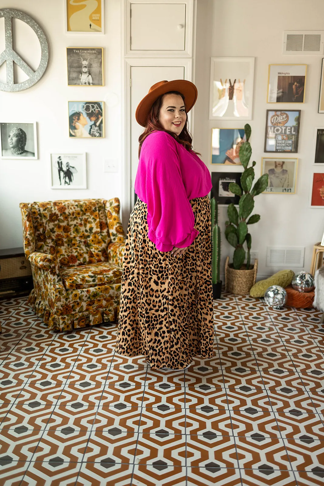 zendaya skirt in leopard