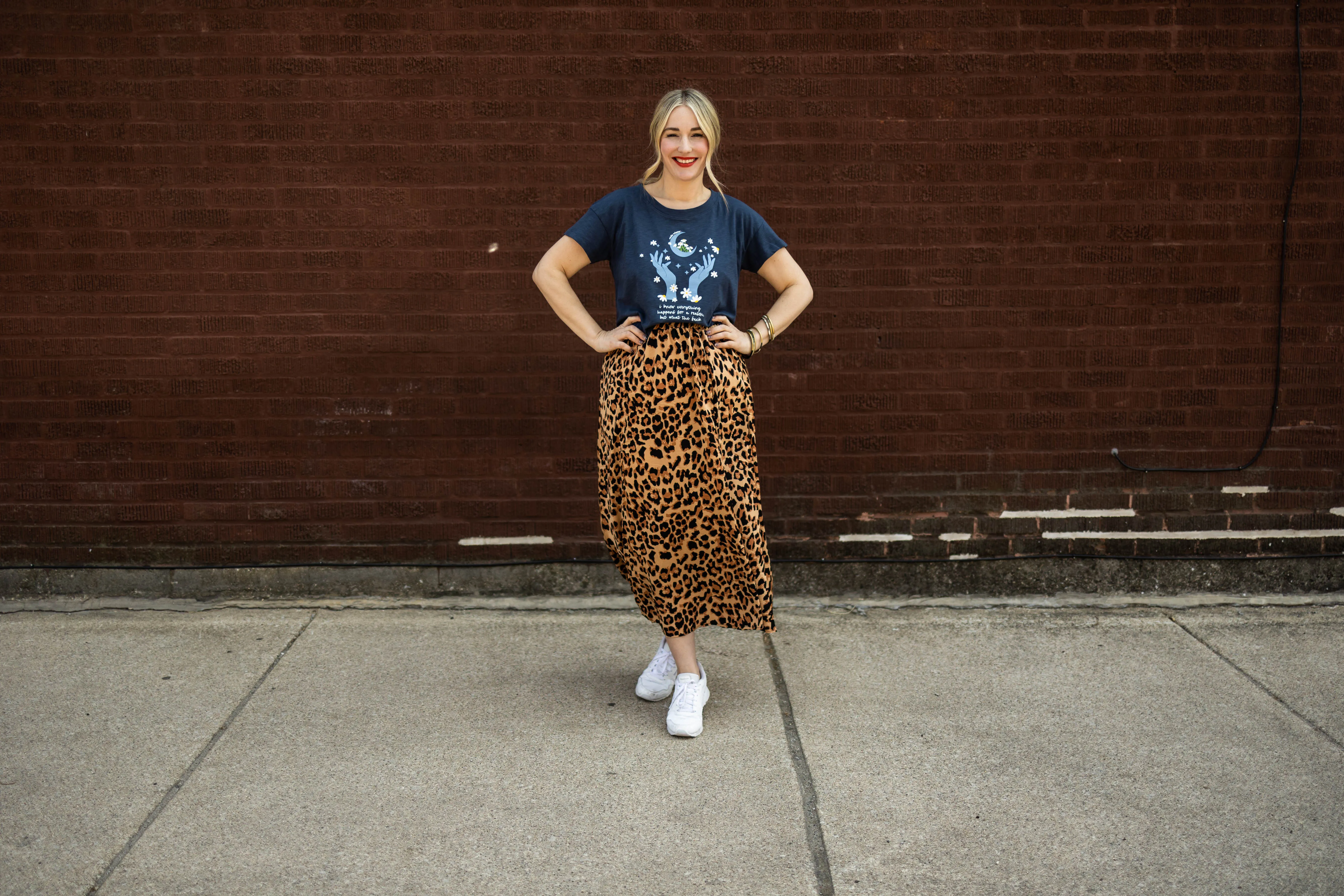zendaya skirt in leopard